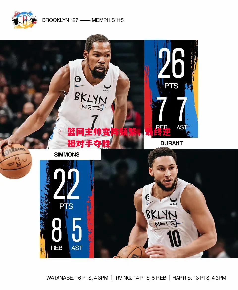 篮网主帅变阵频繁，最终逆袒对手夺胜