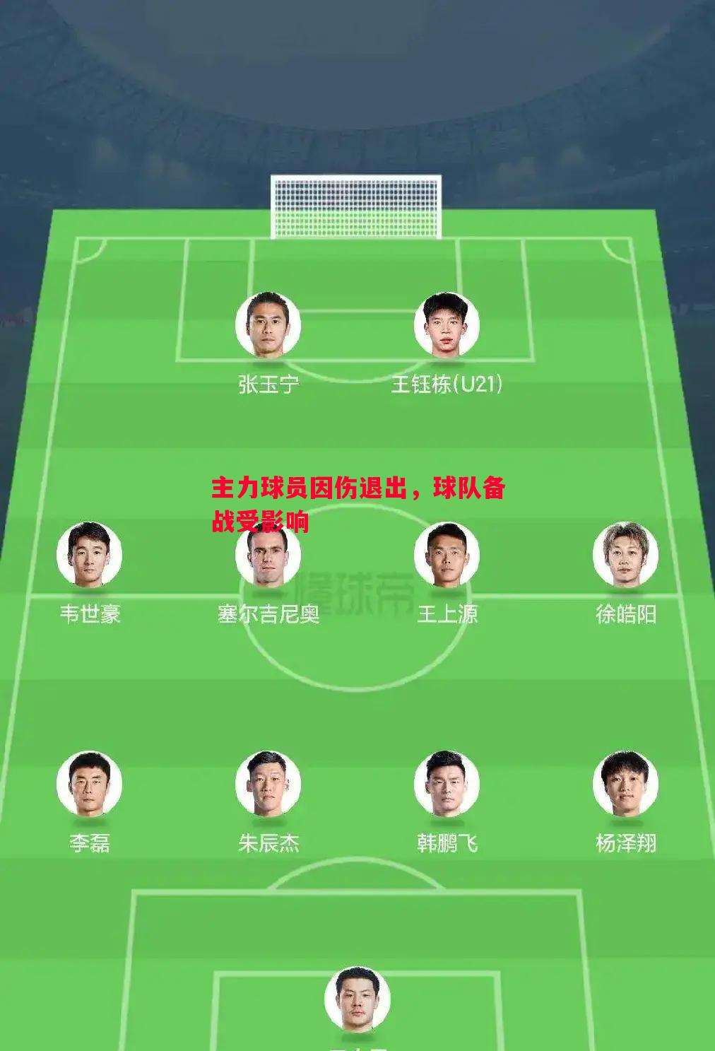 主力球员因伤退出，球队备战受影响